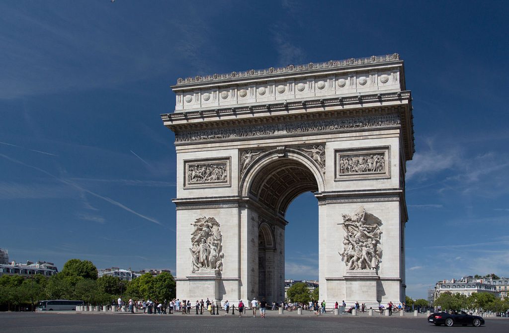 Arco del triunfo de París