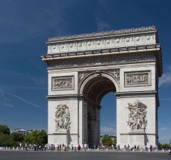 Arco del triunfo de París