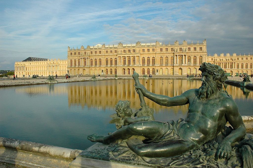 Palacio de Versalles desde los Jardines