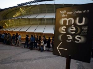 Noche de museos en Quai Branly en la Noche de los Museos del 2014,