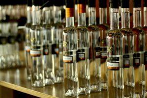 Eau de vie o Aguardiente de frutas de Francia