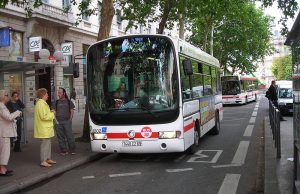 Autobuses en Lyon