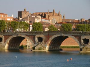 Vista de la ciudad de Toulouse desde el Pont Neuf