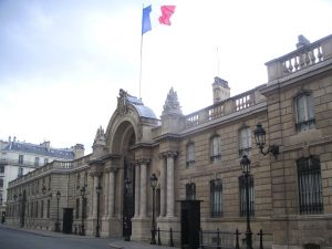 Palacio del Elíseo, residencia del Presidente de la República