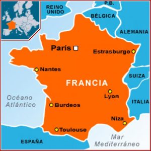 Mapa de Francia