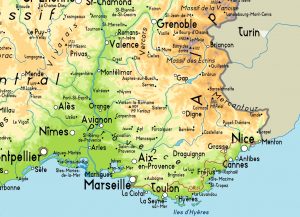 Mapa De Marsella Viajar A Francia