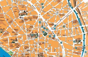 Mapa de Toulouse