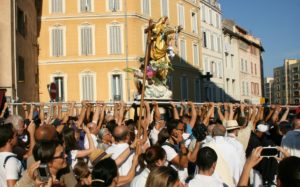 Procesión de la Virgen de Panier