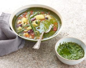 Sopa de Pesto